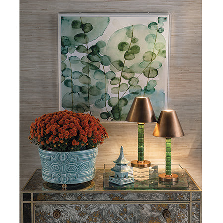 Jade Garden Green Accent Lamp