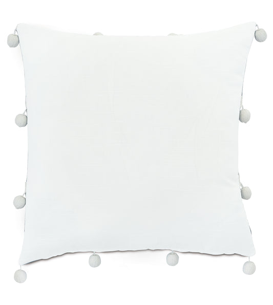 Castaway Diagonal Trim Decorative Pillow