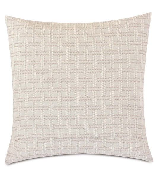 Monterosa Basketweave Euro Sham