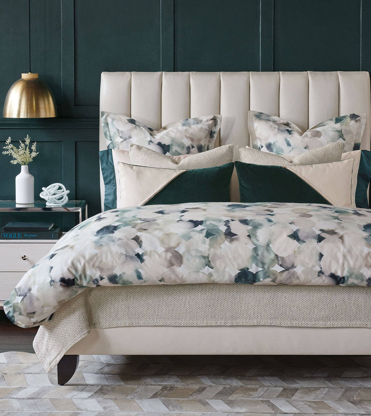Izaro Watercolor Print Euro Sham