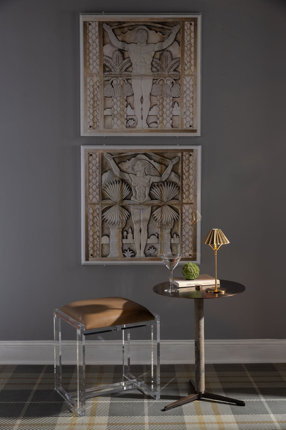 Cabo Brass LED Lamp
