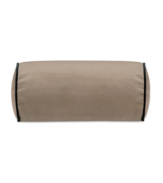 Uma Velvet Bolster in Khaki