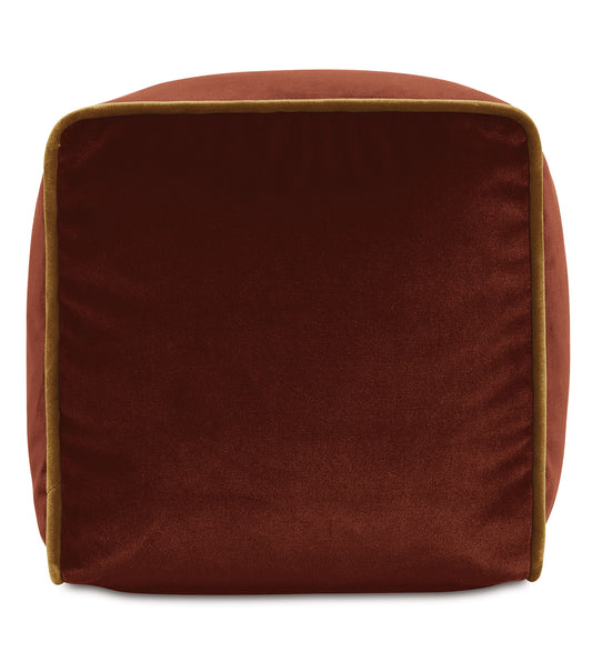 Uma Cube Decorative Pillow in Orange