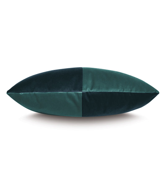 Uma Colorblock Decorative Pillow in Pacific