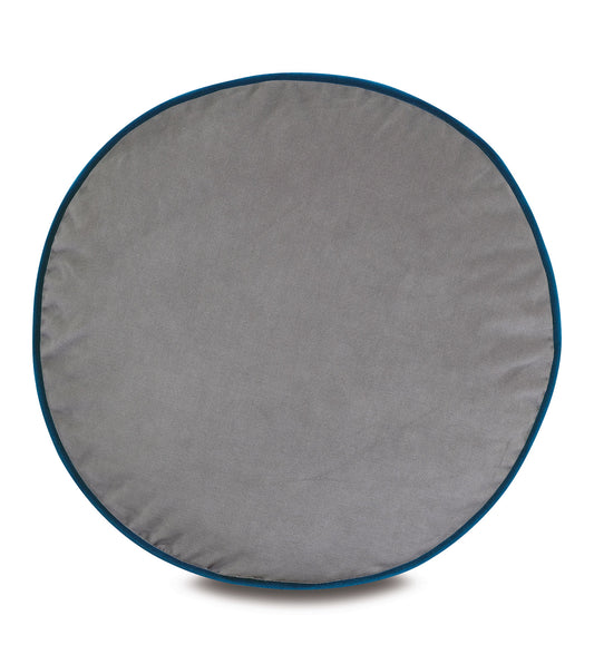 Uma Tambourine Decorative Pillow in Gray