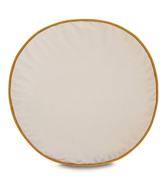 Uma Tambourine Decorative Pillow in Ivory