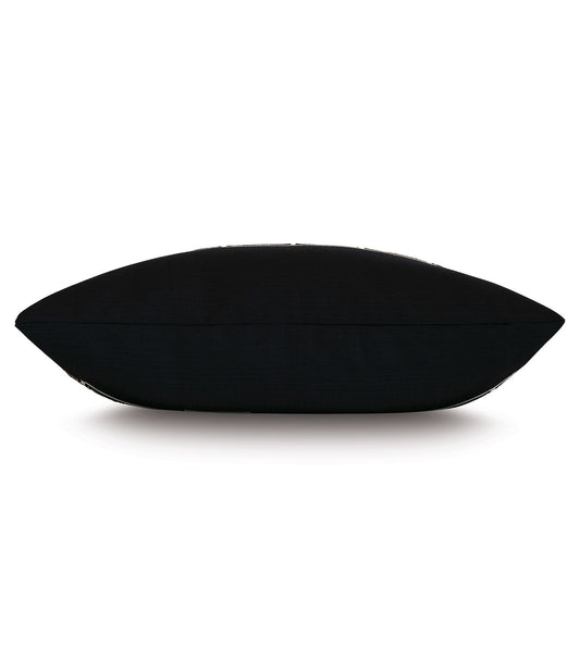 Cadenza Geometric Border Decorative Pillow