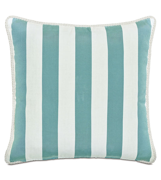 RIPTIDE GEOMETRIC DECORATIVE PILLOW IN ARCTIC