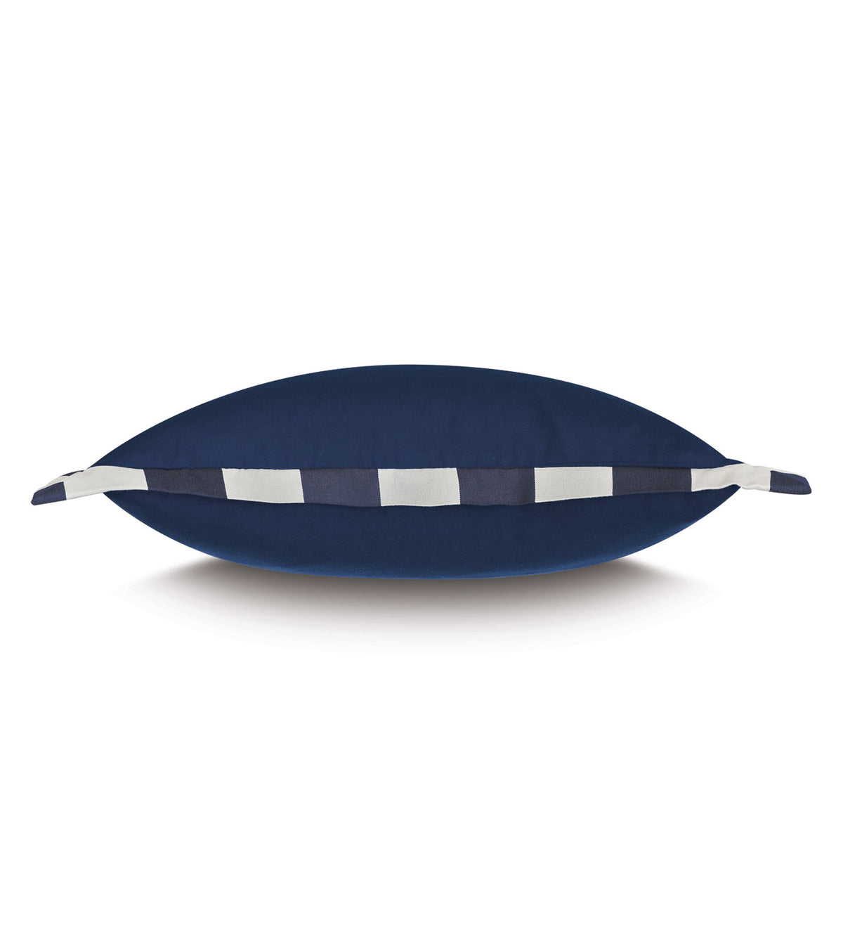 WICKING FLANGE DECORATIVE PILLOW IN INDIGO