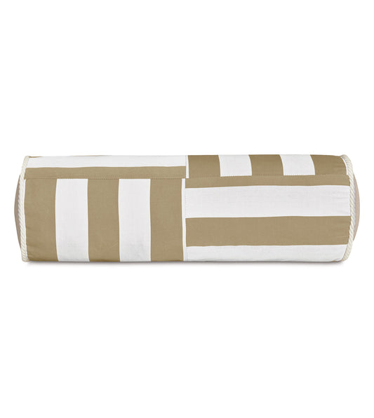 RIPTIDE NECKROLL PILLOW IN KHAKI