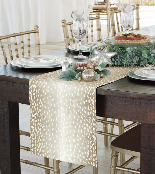 Tinsel Dots Table Runner