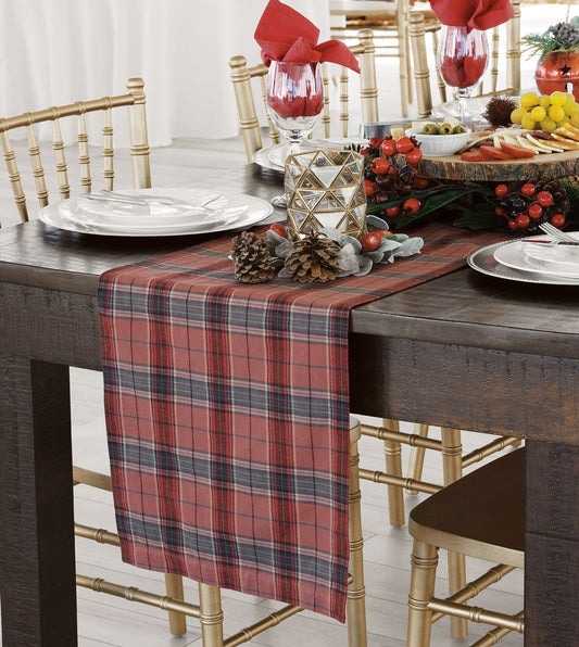 Lennox Plaid Table Runner