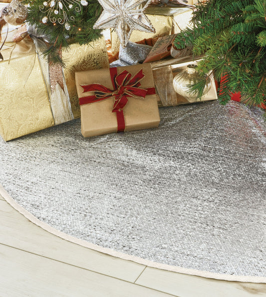 Tinsel Sequined Tree Skirt