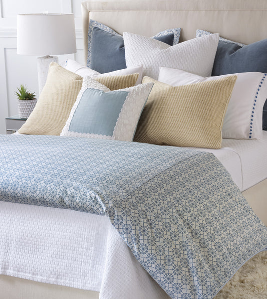 Albany White Coverlet