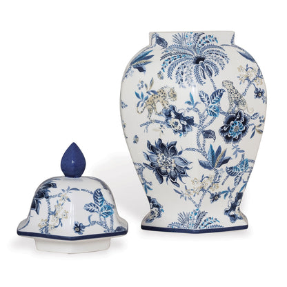 Braganza Blue Jar Medium
