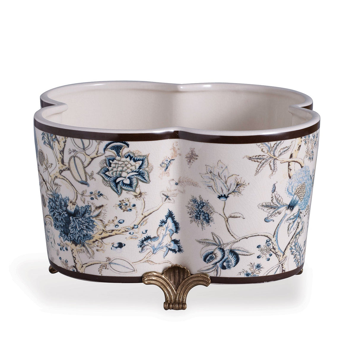 Pondicherry Quatrefoil Planter