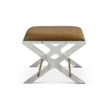 Delano Gold Dorian Saddle Bench