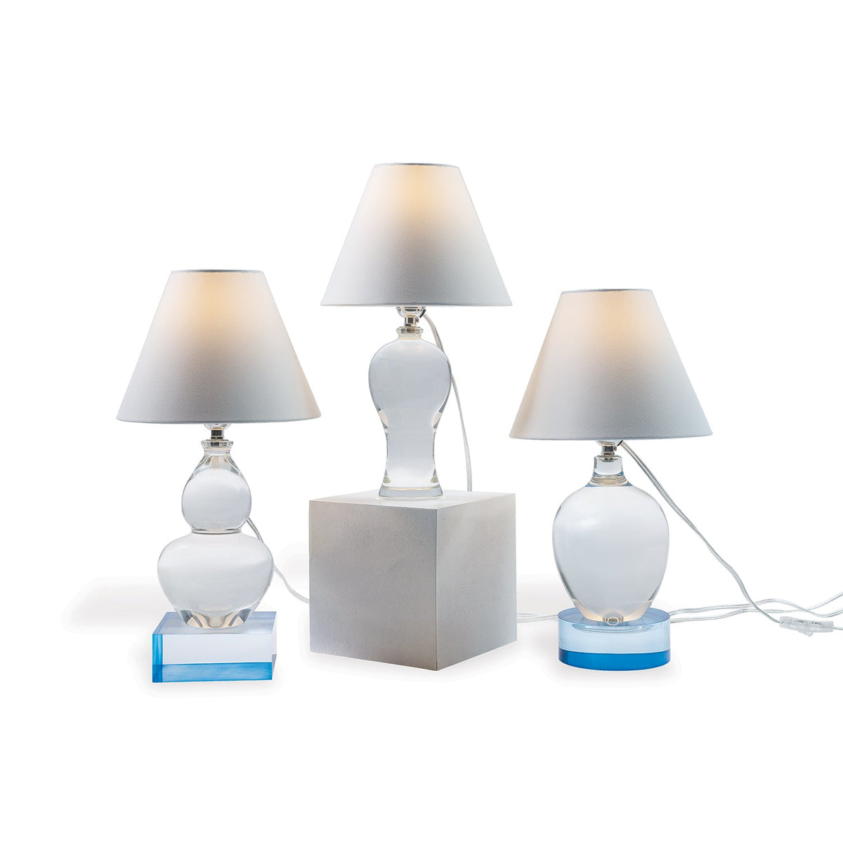 Venice Mini Double Gourd Crystal Lamp