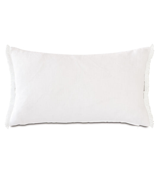 Amberlynn Horizontal Leaf Decorative Pillow