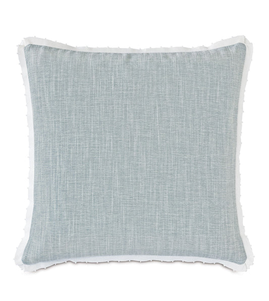 Amberlynn Picot Trim Decorative Pillow