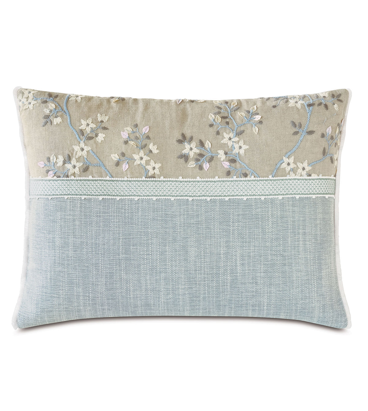 Amberlynn Color Block Decorative Pillow