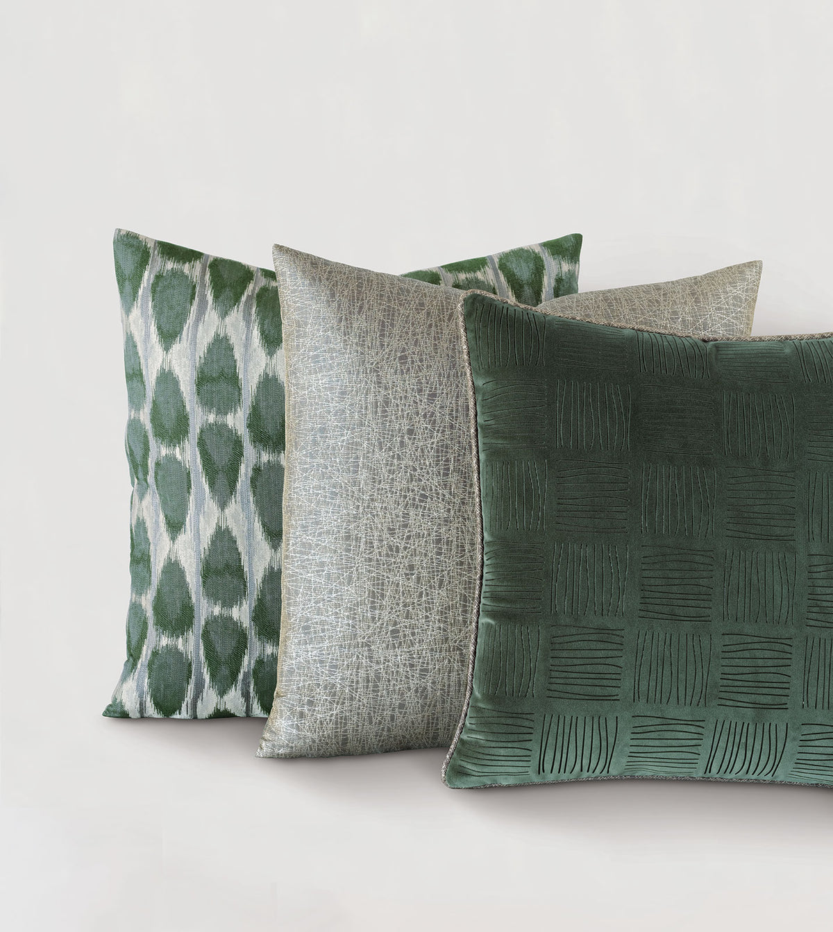 Echo Metallic Decorative Pillow