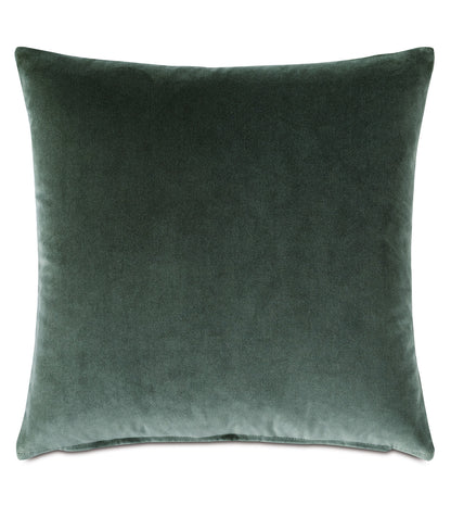 Echo Trim Applique Decorative Pillow