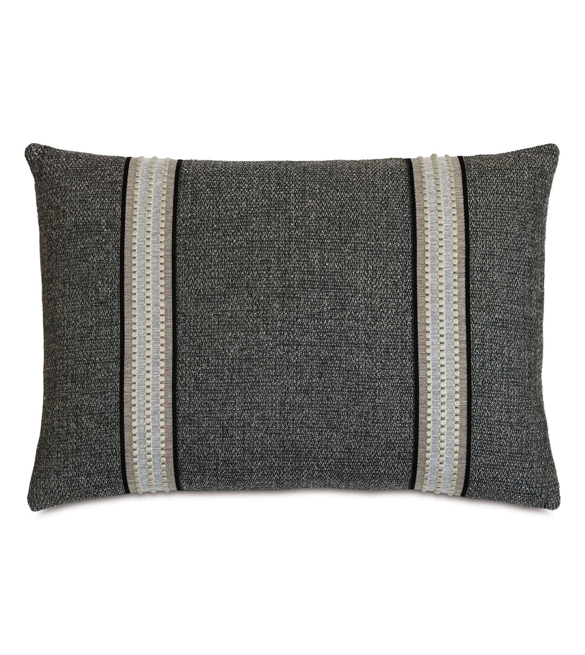 Enoch Textured Border Decorative Pillow