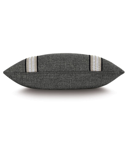 Enoch Textured Border Decorative Pillow