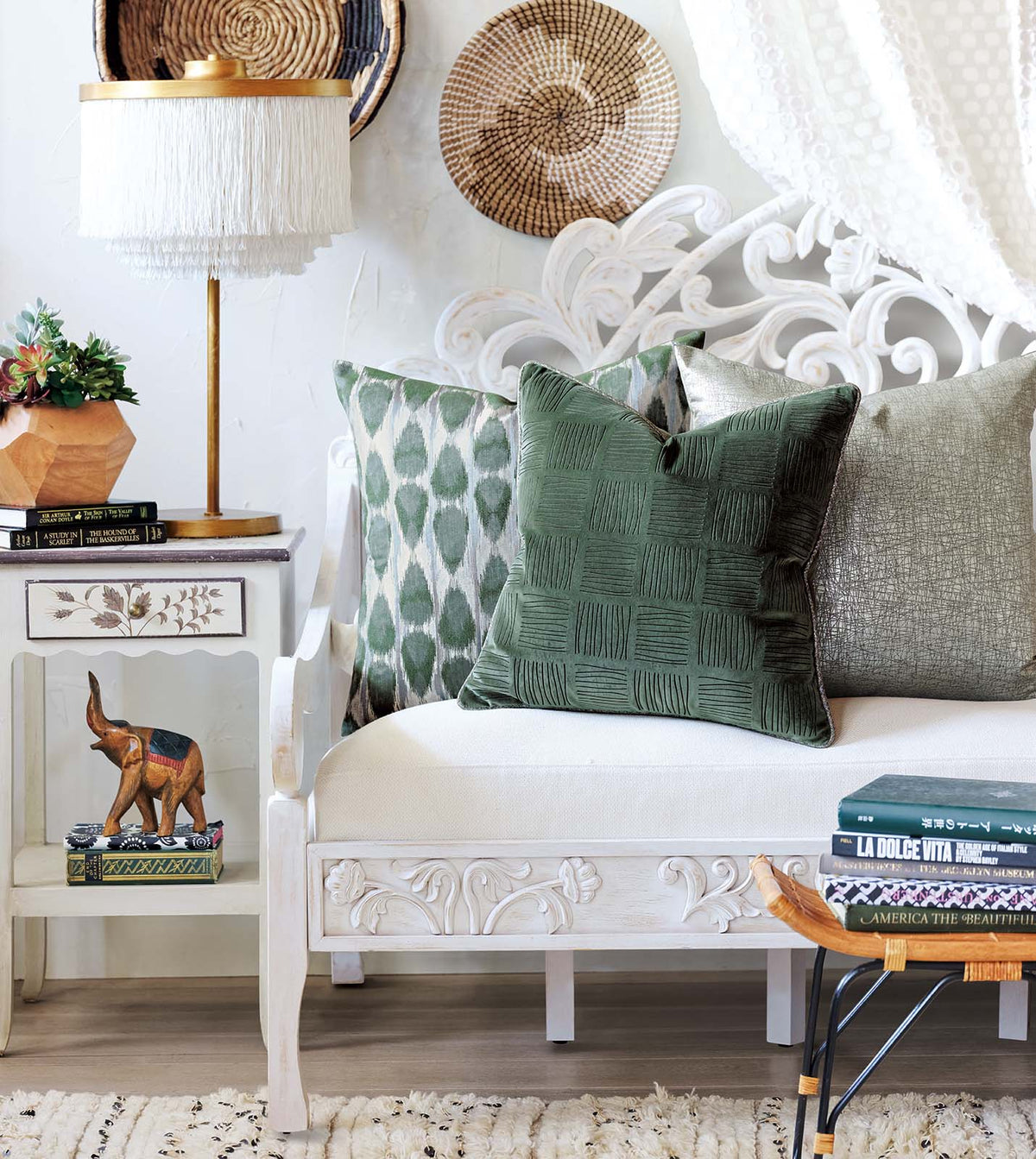 Echo Lasercut Decorative Pillow