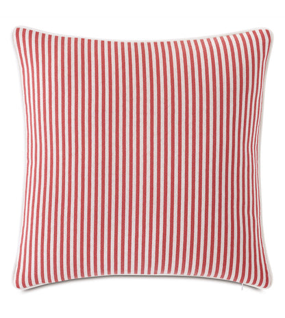 Villa Reversible Decorative Pillow in Navy