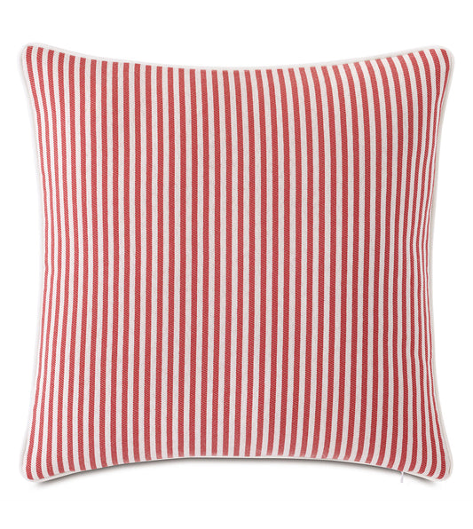 Villa Reversible Decorative Pillow in Navy