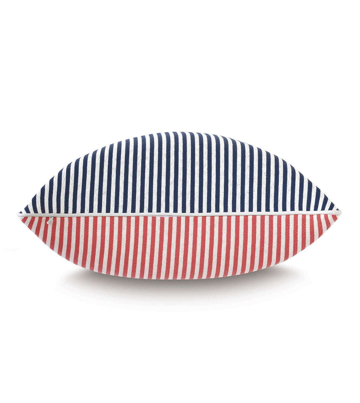 Villa Reversible Decorative Pillow in Navy