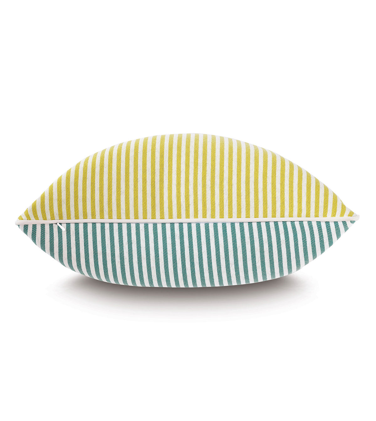 Villa Reversible Decorative Pillow in Lemon