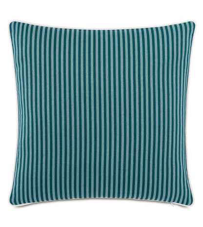Villa Reversible Decorative Pillow in Black