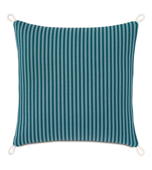 Villa Cord Knot Decorative Pillow in Black