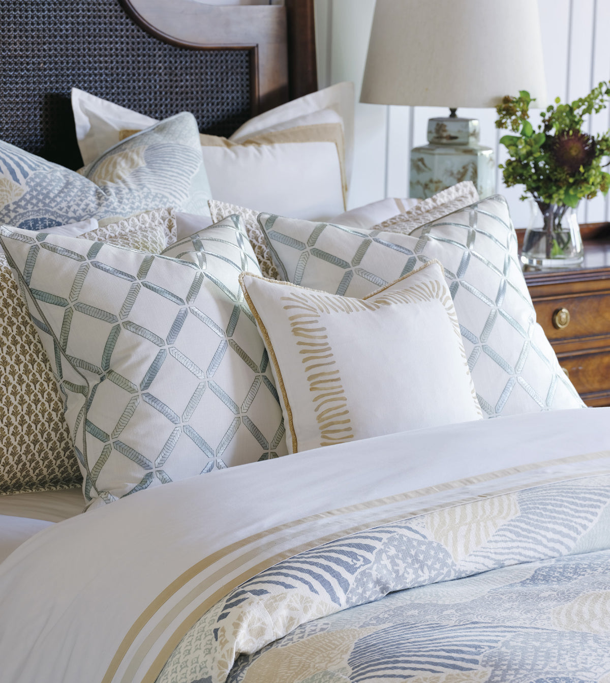 Brentwood Abstract Euro Sham