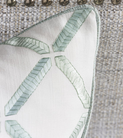 Brentwood Embroidered Decorative Pillow
