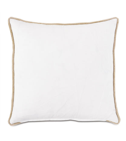 Brentwood Handpainted Decorative Pillow
