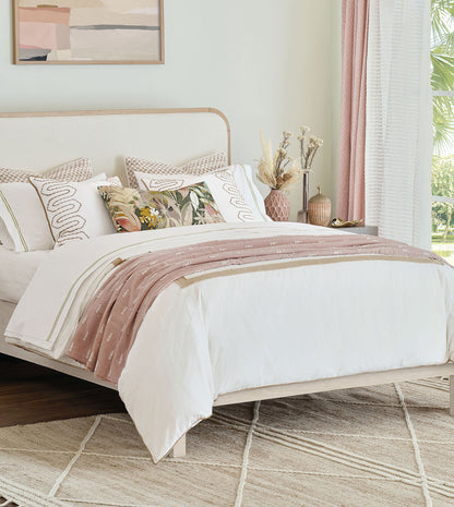 Brentwood Jute Border Duvet Cover