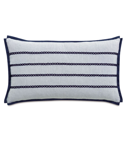 BEATRICE GIMP DECORATIVE PILLOW
