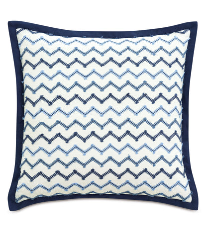 BEATRICE EMBROIDERED DECORATIVE PILLOW