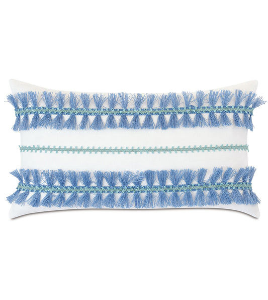 Castaway Trim Application Decorative Pillow