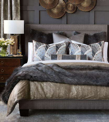 Indochine Embroidered Trim Bolster