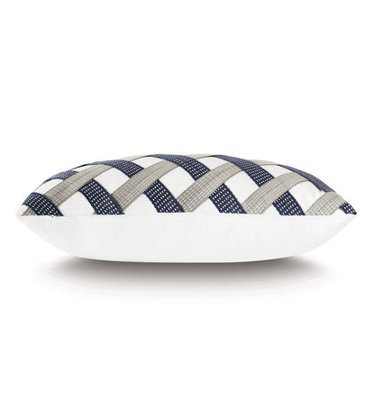 Saya Basketweave Decorative Pillow