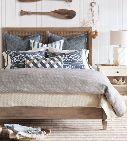 Saya Basketweave Decorative Pillow