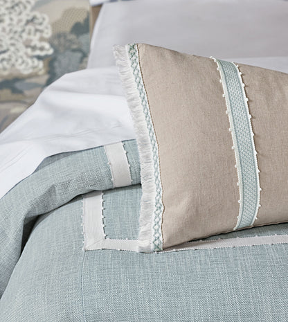Amberlynn Gimp Detail Decorative Pillow