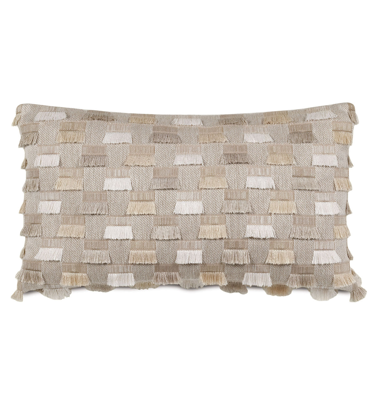 KELSO FIL COUPE DECORATIVE PILLOW