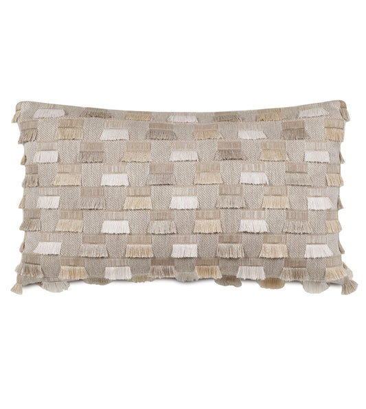 KELSO FIL COUPE DECORATIVE PILLOW