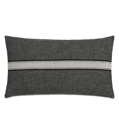 Enoch Textured Border Decorative Pillow